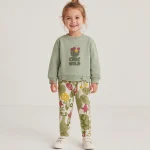 Conjunto Infantil Verde Chic Wild