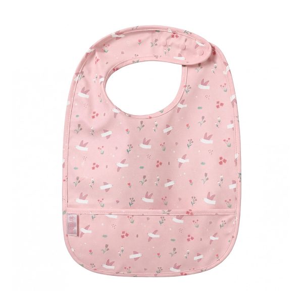 Babete Impermeável com bolso Blossom Birds