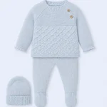 Conjunto de Malha 3 Peças Mac Ilusión – Nube