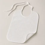 Babete branco plastificado