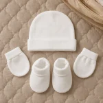 Conjunto de gorro, luvas e meias