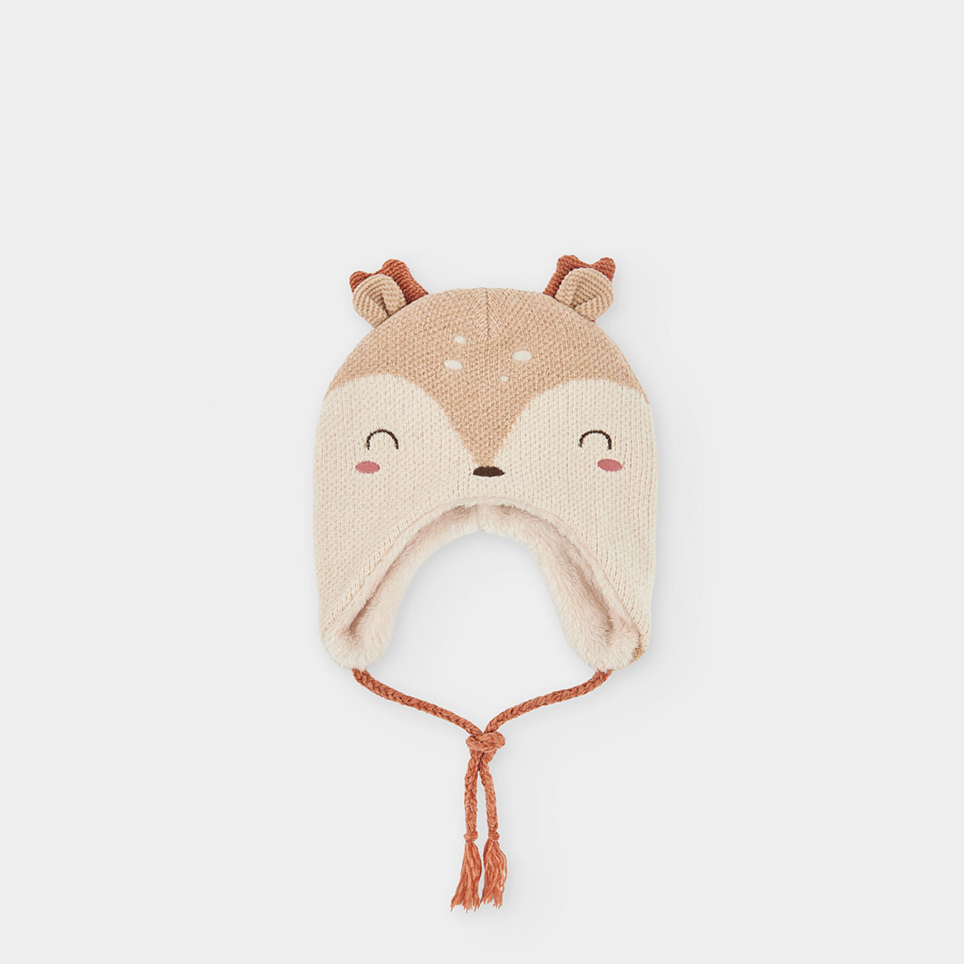 2940727462_a Gorro Bege Raposa com Orelhinhas – Boboli - Image 1