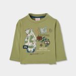 Camisola Manga Comprida Verde Hiking Adventures – Boboli